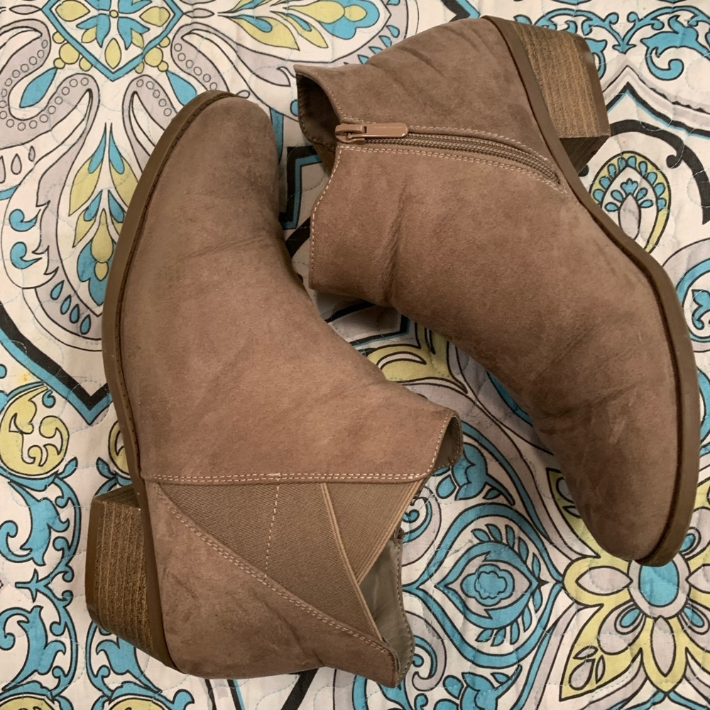 Taupe Torrid Booties